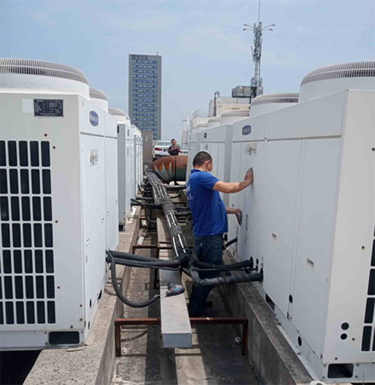 芦淞中央空调制热和不制冷系统维修方法